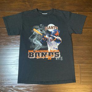 1997 Vintage Barry Bonds T-shirt by Lee Sports You